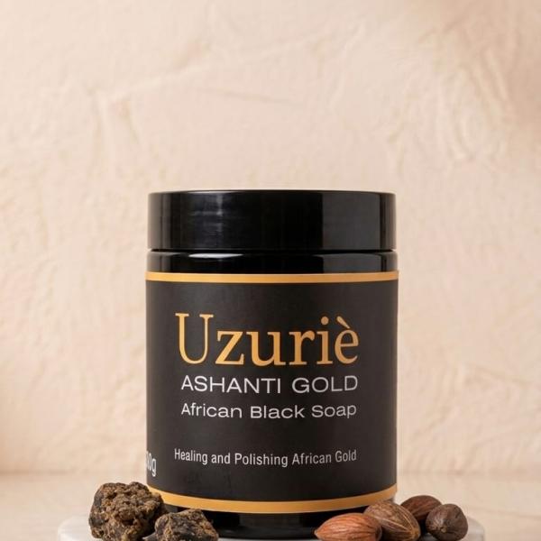 Ashanti Gold Black Soap